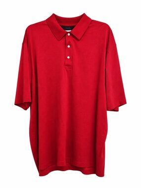 Brooks Brothers Red Polo Shirt XXL 100% Cotton Performance Knit Classic Fit